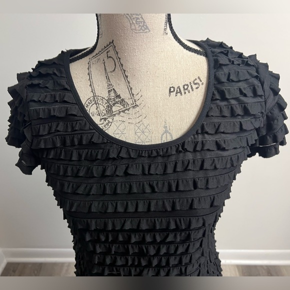 Y2k Black Ruffle Dress! - Picture 6 of 15